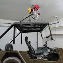 Electric Hoist, 2200 Lbs 120V Electric Winch With 328 Ft Wireless & 14 Ft Wired Remote Control, 40 Ft Single Cable Lifting Height, Single/Double Slings, Lift Hoist For Garage Warehouse Factory - US A Type Plug(110-127V) - View 1
