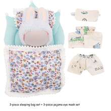 New Doll Cute Sleeping Bag, Pillow, Comforter Set And Pajamas, Eye Mask Set - Lovely New Peripheral Accessories (Doll Not Included) - Multicolor - View 11