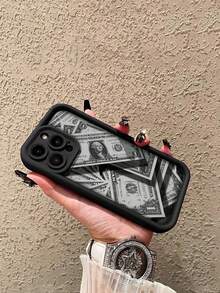 Estuche para teléfono 1PC Estuche para teléfono TPU envuelto en letras a prueba de golpes Diseño minimalista Compatible con Estuche para phone X, XS Max, 11, 12, 13, 13 Pro, 13 Pro Max, 14 Pro Max, 15, 15 Pro, 15 Plus, 15 Pro Max, 16, 16 Pro, 16 Plus, 16 Pro Max, Serie 1 pieza - Multicolor 2 - Ver 3