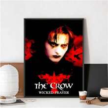 1 Pc Optional Frame Posters Wall Arts Pop Movie B-THE R-CROWS Poster Poster Club Bar Paper Vintage Poster Wall Art Painting Bedroom Study ,Wall Art With Frame - Multicolor - View 20