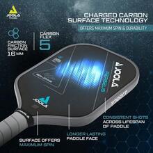 Ben Johns Perseus CFS Pickleball Racket Profional Carbon Paddle USAPA Certified - OneSize - View 5