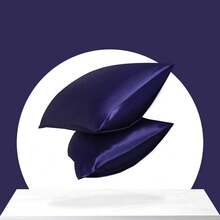 北欧丝绸枕套白色黑色灰色蓝色床装饰枕套奢华舒适家居床上用品套（卧室装饰）-秋季装饰枕套枕套靠垫套靠垫套 - 彩色 - 查看 8