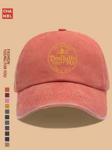 1pc Don Julio 1942 Tequila Baseball Cap - Black Western Style Sun Hat With Orange & Design, Comfortable Breathable, Unisex, Black Trucker Hat, Adjustable Size, Solid Color Simple, Vintage Solid Color Dad Hat, Suitable For Outdoor Cycling, Sports, Fishing, Hiking, Father's Day Dad Gift - A - View 16