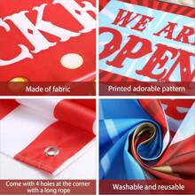 Carnival Circus Theme Party Decoration, Carnival Photo Door Banner Box Office Background Props, Large Photo Door Banner Door Hanging For Carnival Decoration Supplies