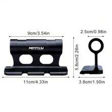 Szybkozłączka do mocowania przedniego widelca rowerowego MOTSUV – wytrzymały stop aluminium, wielokolorowy, odłączany uchwyt przedniego widelca, z mechanizmem zaciskowym i ochronną gumową uszczelką, zapewnia transport