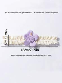 5pcs Baby Girl Headband For 0-4 Years Old Girl,Bow Headband,Flower Headband,Toddler Girl Spring Clothes,Baby Summer Clothes,Candy Color Hairband,Ice Cream Color Headbands,Kid Headbands,Children Accessories Celebration Day Anniversary Party Decorations,Children Gift,Can Be Worn At Home Or Outside,Birthday Decorations, Photography Props - Multicolor - View 6