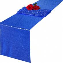 Square Sequin Table Runner, Suitable For All Kinds Of Party Decorations