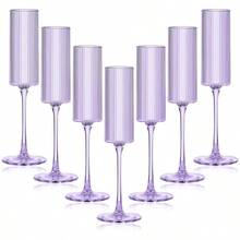 可重复使用的优雅塑料香槟杯，适用于派对、婚礼、生日和圣诞节 - 防碎、可用洗碗机清洗且可重复使用
