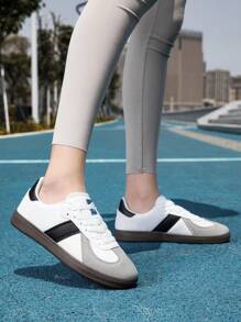 Neue Damen Lässig Sportschuhe, Farbblock, Große Größen 36-45, Sneaker, Frühling & Sommer Mode, Leicht und atmungsaktiv Studentenschuhe