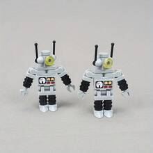 3pcs/Set Robot Style Mini Action Figures Brick Figures,Mini Figures Cartoon Bricks Action Toy, Collection Toys,Christmas Decor. - Multicolor - View 7