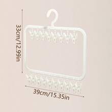 1pc Multi-Functional High Capacity Wardrobe Organizer Rack For Lingerie, Socks, Hats Storage And Drying