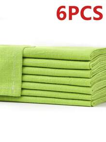 Casual Solid Color, Wrinkle-Resistant, Skin-Friendly, Absorbent Napkins Suitable For Hotel, Wedding, Birthday Party, Picnic, Living Room, Dining Room, Home Decor, 2/6/12/240 PCS