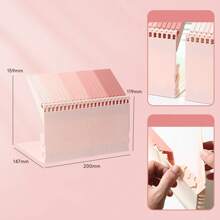 High Quality Piano Key Shaped Book Stand Thickened PP Bookend Partitioned Storage Shelf Student Gift School Supplies, Back To School