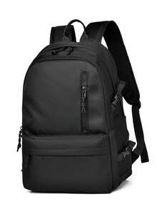 Large Capacity Backpack, Business Travel Bag, 15.6 Inch Laptop Bag, New Unisex Daypack, Commuting & Hiking Rucksack - Multicolor - View 8