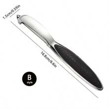 1pc Fruit Peeler, Vegetable Peeler, Creative Peeler, Stainless Steel Peeler, Potato Peeler, Kitchen Peeler For Melon, Pear, Carrots, Kitchen Tools, Kitchen Gadgets, Dorm Essentials