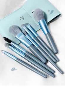 8pcs/Set Makeup Brushes - High Quality Portable Makeup Brush Kit, Concealer Powder Blush Eyeshadow Makeup Tools,Brush Set,Makeup Brush Kit,Make Up Brush Set,Make Up Set Complete,Makeup Brush Set,Complete Makeup Kit,Brush Kit,Brushes Makeup Set,Makeup Gift Set,Set - Multicolor - View 3