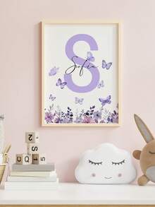 3 bức tranh vải canvas treo hình bướm nghệ thuật tùy chỉnh màu tím có tên cá nhân, nghệ thuật treo tường thẩm mỹ, áp phích thời trang Dopamine, phòng trẻ em, trang trí tường phòng ngủ cho bé gái, quà tặng sinh nhật, quà tặng không có khung, tốt nghiệp, đa chức năng, chống nấm mốc, trang trí, có thể tái sử dụng, tinh tế, phong cách, chất lượng cao, đáng yêu, hiện đại, tùy chỉnh, độc đáo, cá nhân hóa, kỷ niệm, sinh nhật, tân gia, tốt nghiệp, nhà bếp, phòng ăn, phòng ngủ, văn phòng, phòng khách, nhà, vườn, phòng trà - Màu tím - Xem 12