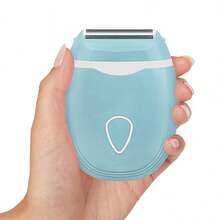 1pc Electric Shaver-For Women, Portability Removal Device Armpit Private Parts Whole Body Shaver Household Use Face Waxing, Product Does Not Include Batteries, Gifts For Men, Christmas Gifts, Men's Gifts, Gifts For Women - Blue - View 8