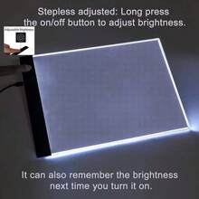 A3 Light Box, LED Drawing Light Box, Ultra-Thin Tracing Light Pad For X-Ray, Arts And Crafts, Tattoo, Watercolor, Copying, Quilting, Diamond Painting