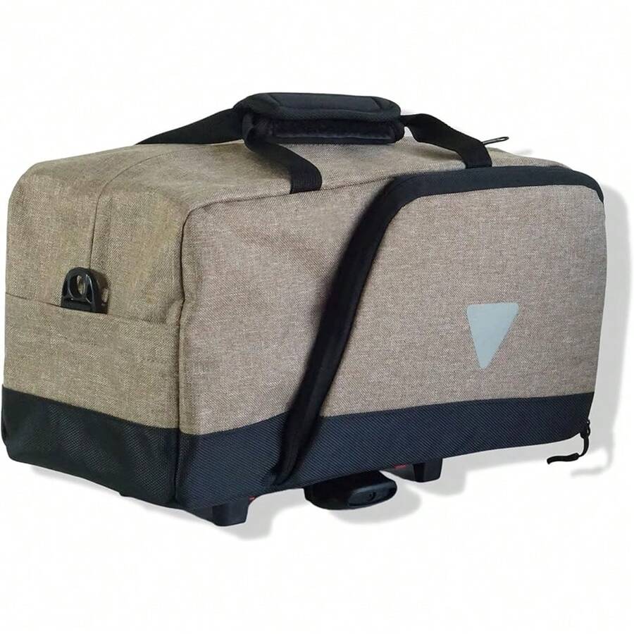 2025 Hottt New Arrivals:Vincita Nash Bike Trunk Bag - Universal Quick-Release Fit All Rear Racks  Expandable Panniers - Bicycle Commuter Bag Suitable For All BicyclBrownBrown - Bildfarbe - View 1