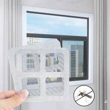 1 Pieza Kit de reparación de pantalla de ventana, cintas de malla de fibra de vidrio de 3 tamaños, parches autoadhesivos para reemplazar pantallas dañadas en puertas y ventanas con malla