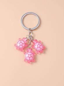 1pc Cute Turtle Shaped Keychain For Women, Everyday Accessory School Cartoon Car Accessories Goth Y2k Halloween Accessories Teachers Day Christmas Gift Ideas Bag Lanyards With Id Holder Car Accessories Bag Charms