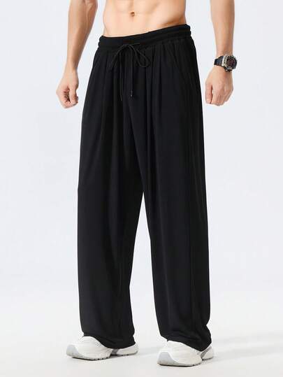 大码男士轻便宽松透气休闲裤，适合春夏季