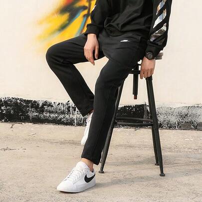 Pantalones Nike para hombre, recién llegados en primavera, deportivos, informales, básicos, sencillos, con forro polar, cálidos, largos, cómodos, BV2708-010