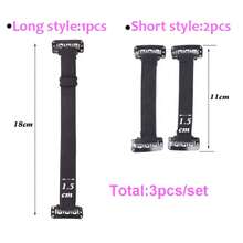Bb Clip Face Line Belt Elastic Anti Wrinkle Straps For Eye Adjustable Streching Strap For Face Tigntening Lift Band 1.5Cm - Black - View 2