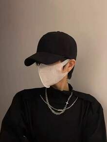 男女通用四季休闲可调节棒球帽嘻哈帽，时尚棒球帽带金属调节扣