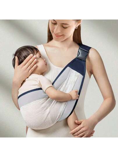 婴儿背带是抱宝宝的便捷工具。它出门方便又轻便。腰凳可以用来水平抱新生儿。这款婴儿背带四季皆宜