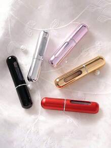 1 peça/2 peças Frasco Atomizador de Perfume Recarregável, Vaporizador de Fragrância de Alumínio Portátil para Viagens, Vaporizador Cosmético Multifuncional Volta às Aulas