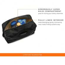 2025 Hottt New Arrivals:Briggs & Riley Line Toiletry KitsBlack Everyday Sentials Toiletry KitBlack - Bildfarbe - View 2