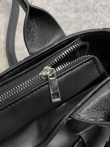 peach tree 男士斜挎包、单肩包、小方包、手提包、商务PU防水翻盖包、钱包、商务收纳包，适合商务旅行、存放洗漱用品、工具，大容量，防水背包，节日情人节适用