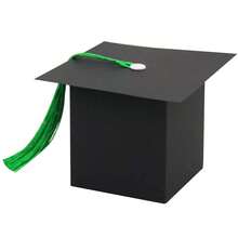 1/6/10pcs European Style New Graduation Cap Gift Box, Ceremony Party Wedding Favor Candy Boxes - Multicolor - View 12