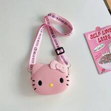 Sanrio 1 Stück offizieller Sanrio Hello Kitty süße Umhängetasche, Schulmaterial, Rückkehr zur Schule