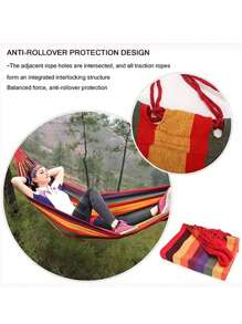 Portable Hanging Hammock Indoor Home Bedroom Hammock Lazy Chair Outdoor Travel Camping Swing Chair Thick Canvas Bed Hammocks