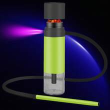 Portable Car Hookah, Hookah Set With Everything, Hookah Pipe Single Shisha Kit, To Go Hookah Cup Mini Hookah Perfect For Travel, Easy Assemble & Storage Hookah Set