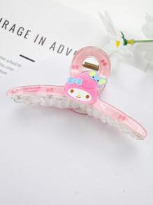 Sanrio Sanrio 1pc Cute Claw Clips,Genuine Authorization Ip Models Hair Clips,Hair Volume More Hair Less Applicable,Metal Hair Clips For Girls - Cartoon Hair Clip Accessories, Headbands, Anime Style Claw Clips, Gifts For Sanrio Fans Summer