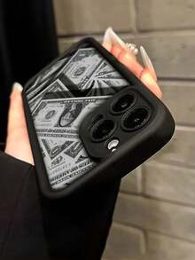 Estuche para teléfono 1PC Estuche para teléfono TPU envuelto en letras a prueba de golpes Diseño minimalista Compatible con Estuche para phone X, XS Max, 11, 12, 13, 13 Pro, 13 Pro Max, 14 Pro Max, 15, 15 Pro, 15 Plus, 15 Pro Max, 16, 16 Pro, 16 Plus, 16 Pro Max, Serie 1 pieza - Multicolor 2 - Ver 4