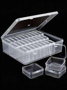 DIY Diamond Painting Storage Box - Premium Multi-Layer Storage Box Suitable For Rhinestones, Mosaic Tiles, Nail Art Decorations And Craft Supplies - Portable Beading Box With Adjustable Dividers - Perfect For Diamond Embroidery, Jewelry Making And DIY Projects (Large Capacity) - Multicolor - View 12