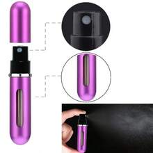 1pc Refillable Mini Perfume Atomizer Spray Bottle Set: Conveniently Carry Your Favorite Fragrances With This Set Of Portable And Leak-Proof Mini Spray Bottles, Featuring An Easy Pump-To-Fill Design For Travel, Handbags, And On-The-Go Touch-Ups, Ensuring You Always Smell Your Best Wherever You Are. - 彩色 - 查看 6