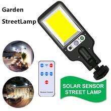 NetHong 6000W LED Solar PIR Motion Sensor Wall Street Light Outdoor Garden Security Lamp - 616-3 - View 5