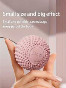 1PC Fascia Ball, Foot Massage Ball, Yoga Muscle Relaxation, Foot Hedgehog Ball, Yoga Magnetic Fitness Ball, Arch Peanut Ball, Suitable For Indoor And Outdoor Fitness, Gym Yoga, Home Fitness And Relaxation, Magnetic Attraction, Festival Gift, Mother's Day Gym Accessories
