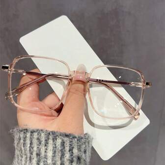 Gafas de lectura grandes con montura de metal para mujer, que reducen la fatiga visual de +1.0 a +4.0