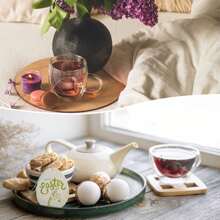 25 Pcs Tea Strainer Stainless Steel Tea Ball Infuser Loose Leaf Tea Steeper Tea Interval Diffuser Mesh Tea Filters With Extended Chain Hook For Seasonings Cup Bottle (Heart)