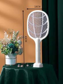 Handheld Electric Fly Swatter Bug Zapper Racket Fly Swatter With USB Rechargeable Mosquito Killer Lamp Pest Control