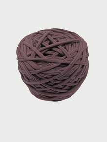 1pc 285g T-Shirt Yarn Ufilato Grosso Ncinetto Polyester Woven Fabric Knitting Yarn Crochet,DIY Yarn For Hand Knitting Elastic Fabric Crochet Cloth T Shirt Yarn, Tshirt Fabric Yarn For Beginners Cloth Yarn,Making Purses, Basket And Pocket Purse,