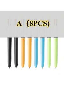 8 支装多色圆珠笔 1.0 毫米，4-N-1 彩色笔，细尖可伸缩可爱护士笔，4 色笔合一，适合学校、学生护士笔记、白垩、办公用品返校 - 彩色 - 查看 9