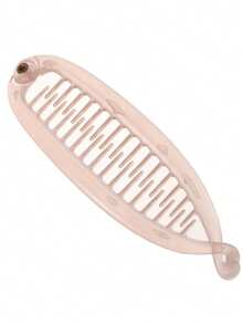 4pcs/1pc Medium Size French Amber Color Banana Clip, Ponytail Clip, Elegant High Crown Bun Clip, Twist Clip, Fishbone Clip, For Thick Women, Hair Tools, Curly Fall, Travel, Hair Tools, Accessories Women, Fall, Travel, Women, Women, Hair Tools, Stuff, Beauty Accessories, Gifts, Travel, Gifts For Women, For Women, Stocking Fillers Women, For Adults, Stocking Fillers For Adult, Coming-Of-Age, Gift Ideas For Women, Beauty Gifts For Women Beach Hair Clips - Multicolor - View 4